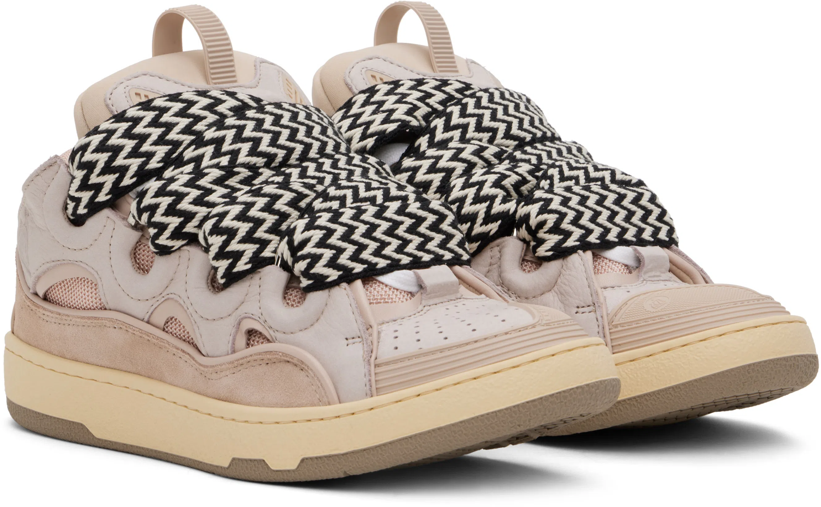 LANVIN Sneaker "curb" In Neutral
