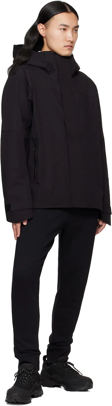 CANADA GOOSE Black Cotton Sweatpants