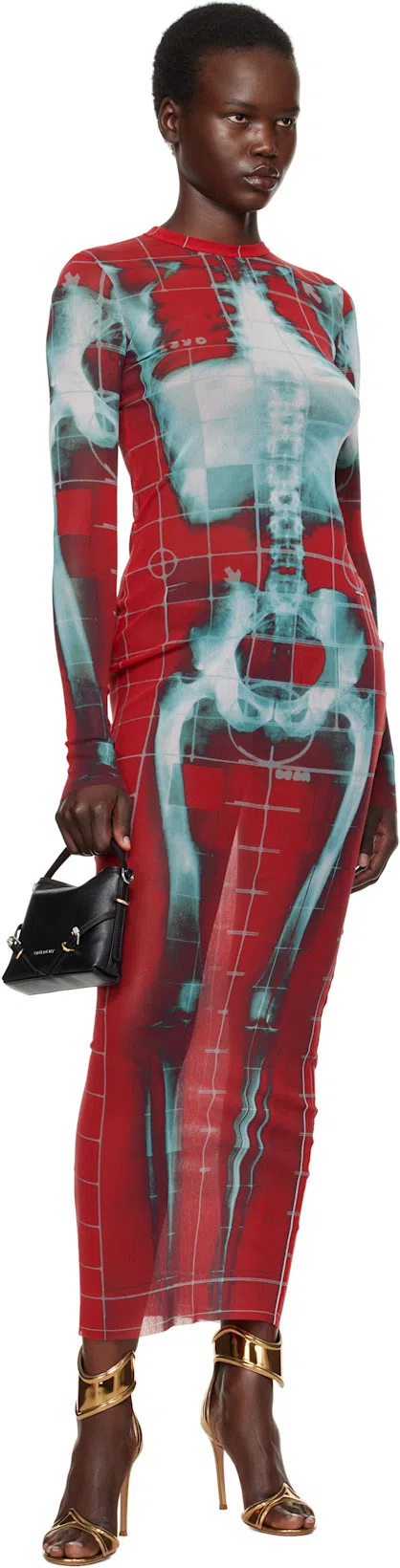 GIANVITO ROSSI Gold Lucrezia Heeled Sandals In Mekong