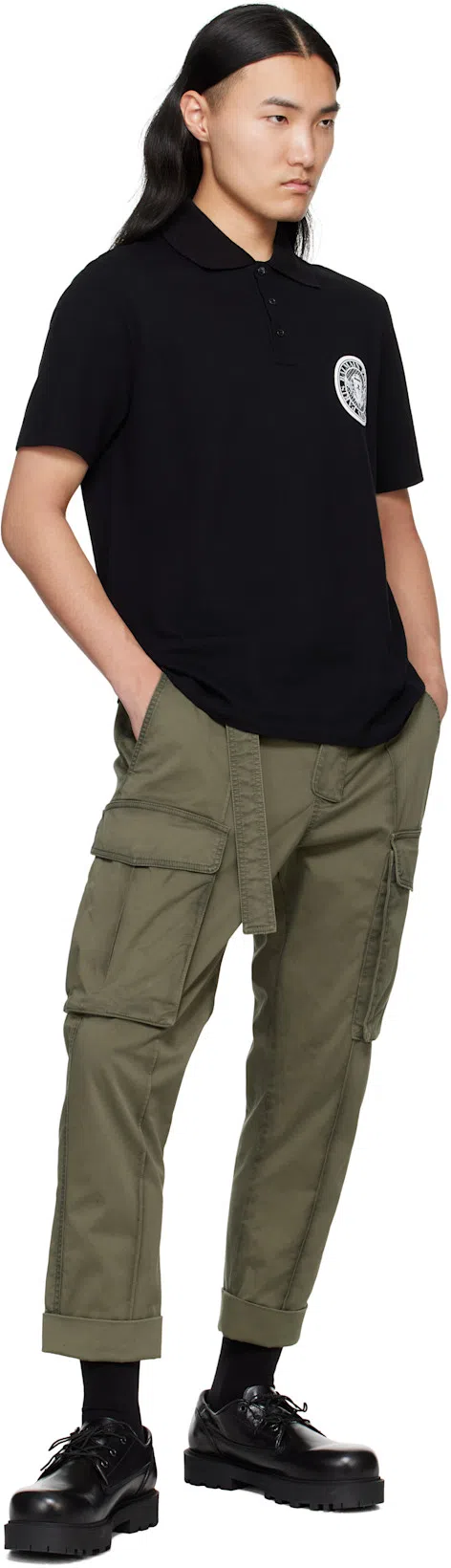 GIVENCHY Black Leather Chelsea Boots In 001-black