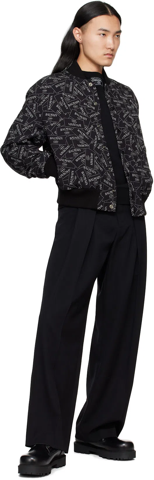 GIVENCHY Black Leather Chelsea Boots In 001-black