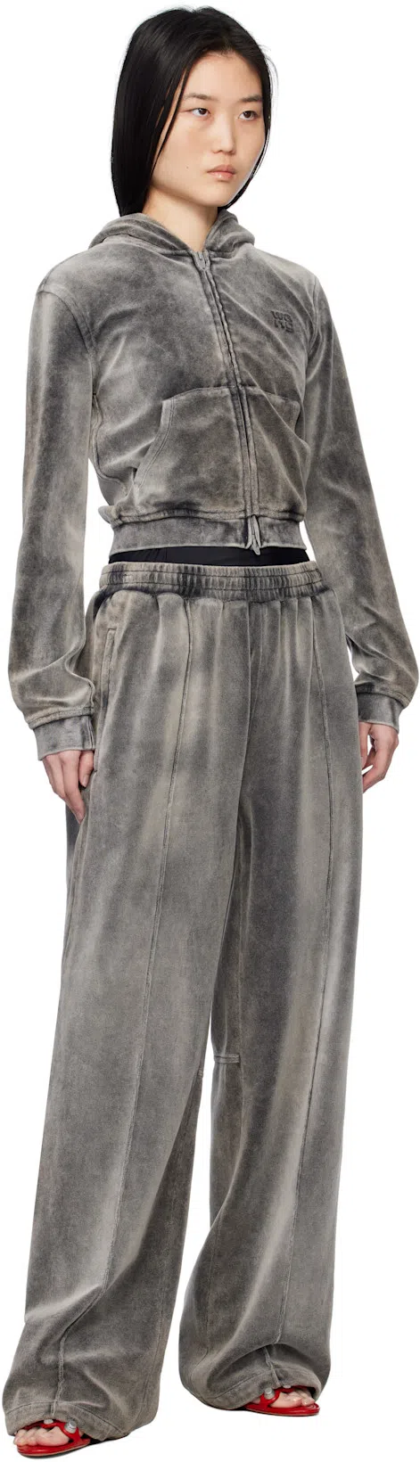 ALEXANDER WANG T T By Alexander Wang 'rashguard' Top In Black