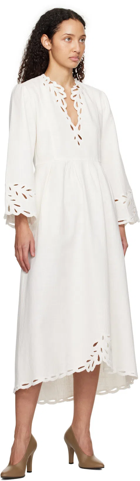 ISABEL MARANT ÉTOILE Veona Dress In White