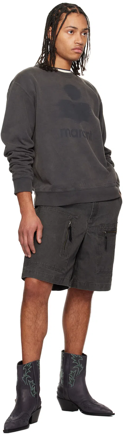 JIL SANDER Marinière Cotton T-shirt In White