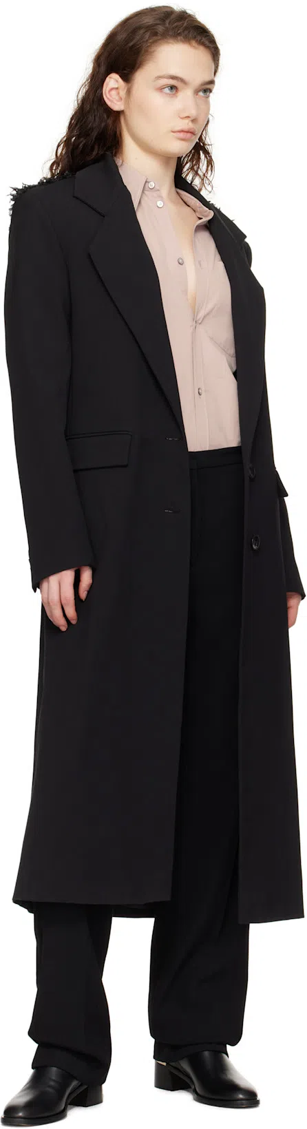 JIMMY CHOO Noor Leather Pearly-button Ankle Booties In Black