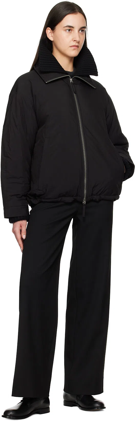 TOTÊME Toteme Sweater With Contrast Embroideries In Grey