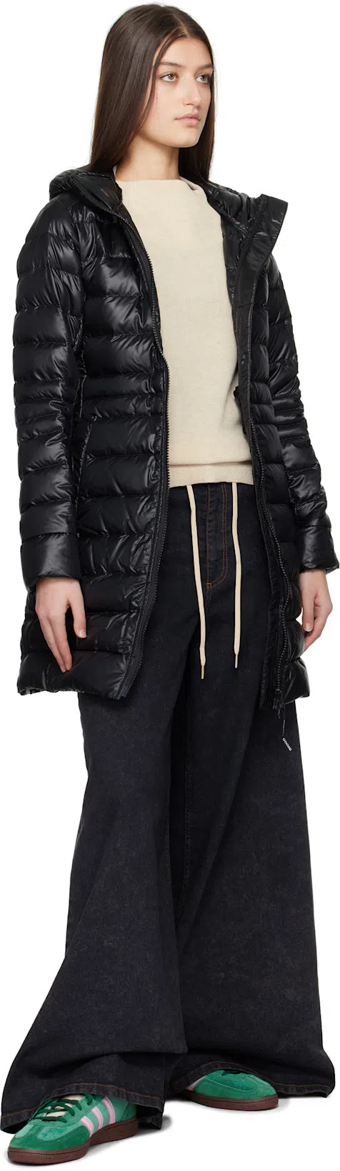 CANADA GOOSE Cypress Hooded Quilted Shell Down Jacket In Black
