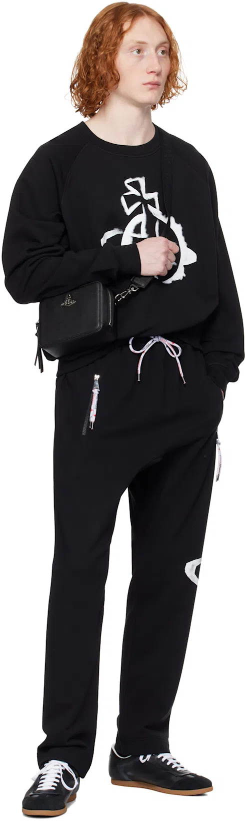 VIVIENNE WESTWOOD Black Melih Camera Bag In Ss25-n401