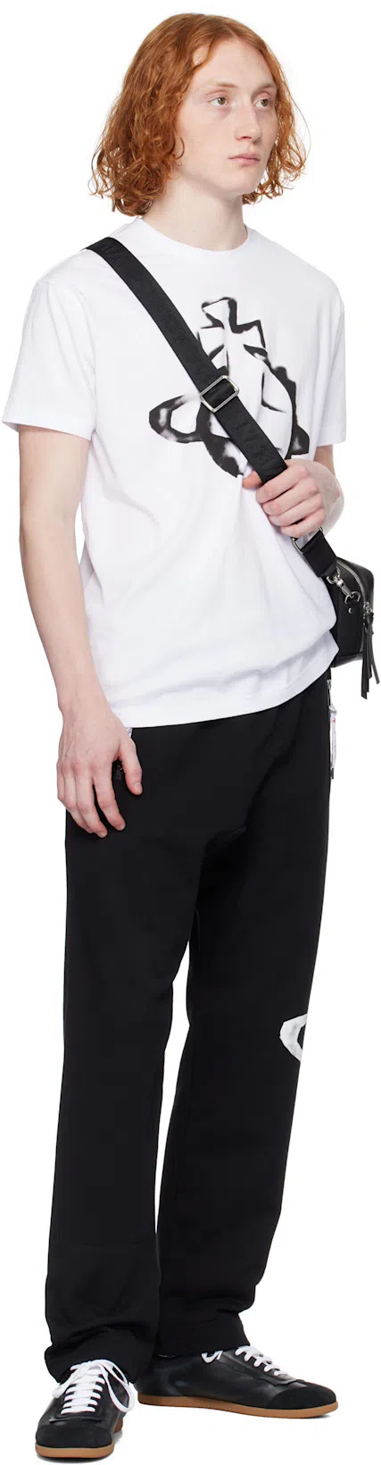 VIVIENNE WESTWOOD Black Melih Camera Bag In Ss25-n401