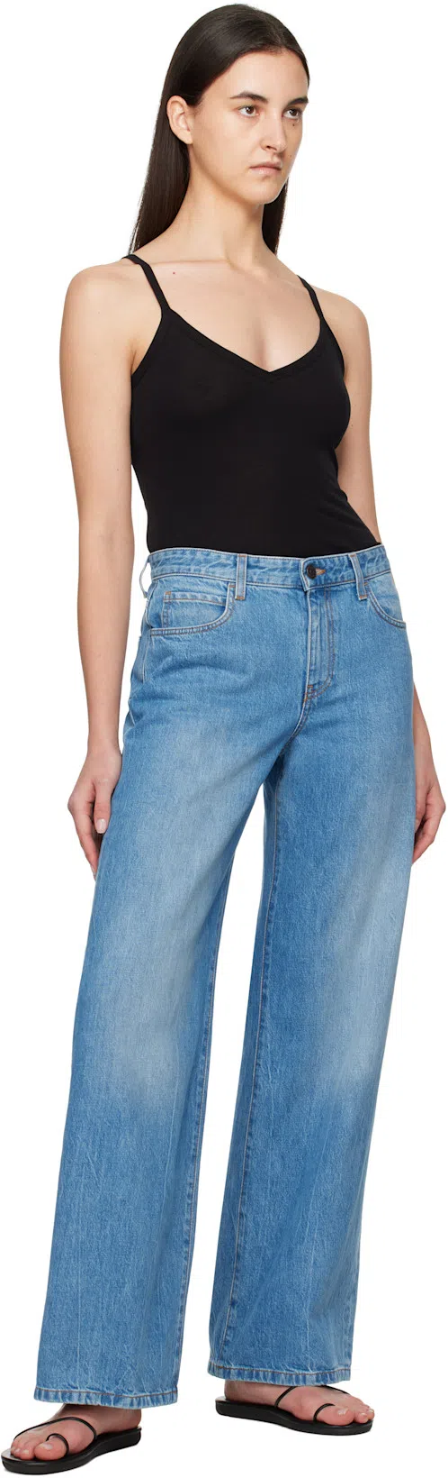 ANCIENT GREEK SANDALS Kansiz Faux Leather Sandals In Black