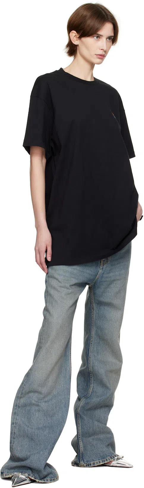 VIVIENNE WESTWOOD Classic Orb T-shirt In Black