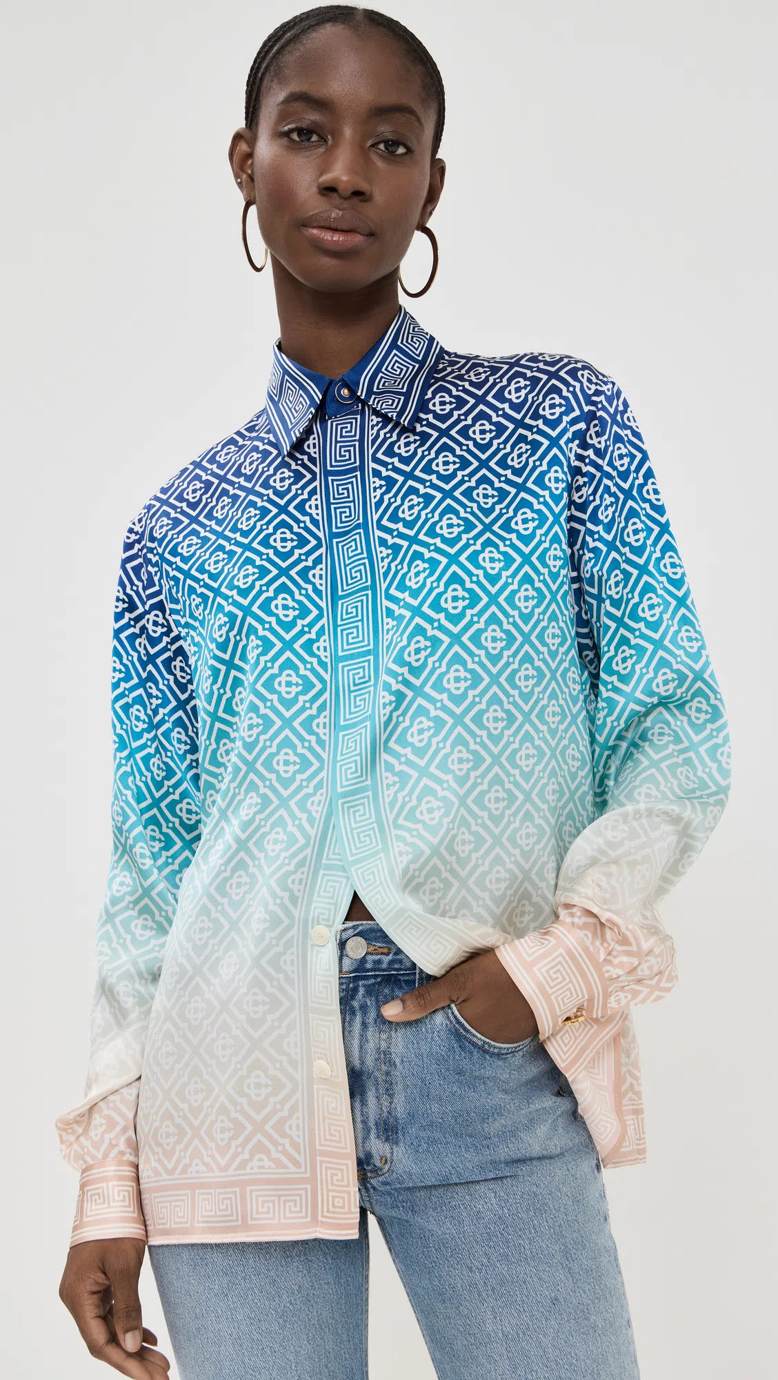 CASABLANCA Crochet Bag In Multicolor