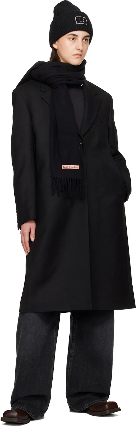 ACNE STUDIOS 25mm Bargot Leather Loafers In Black