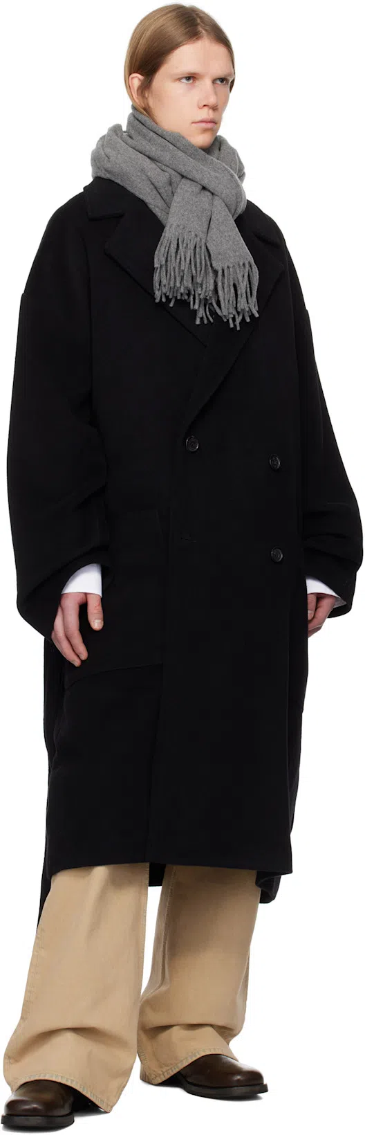 ACNE STUDIOS 1991 Toj Straight Denim Jean In 14l Light Sand