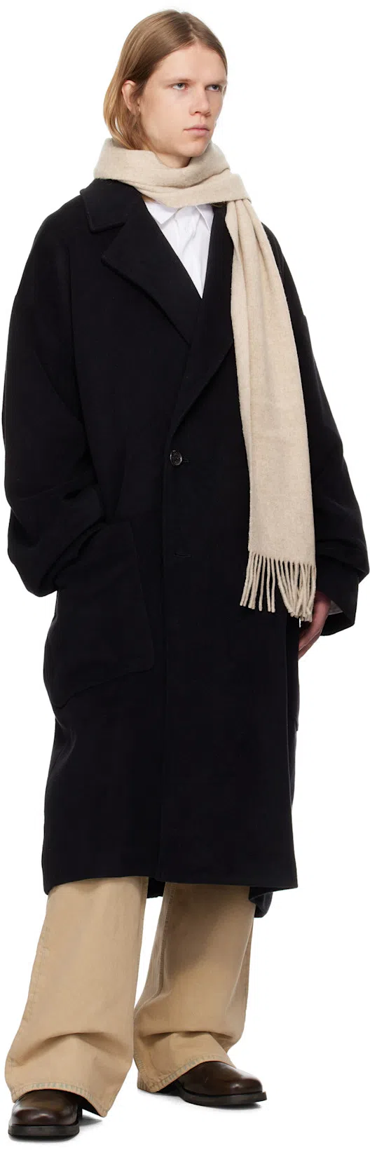 ACNE STUDIOS 1991 Toj Straight Denim Jean In 14l Light Sand