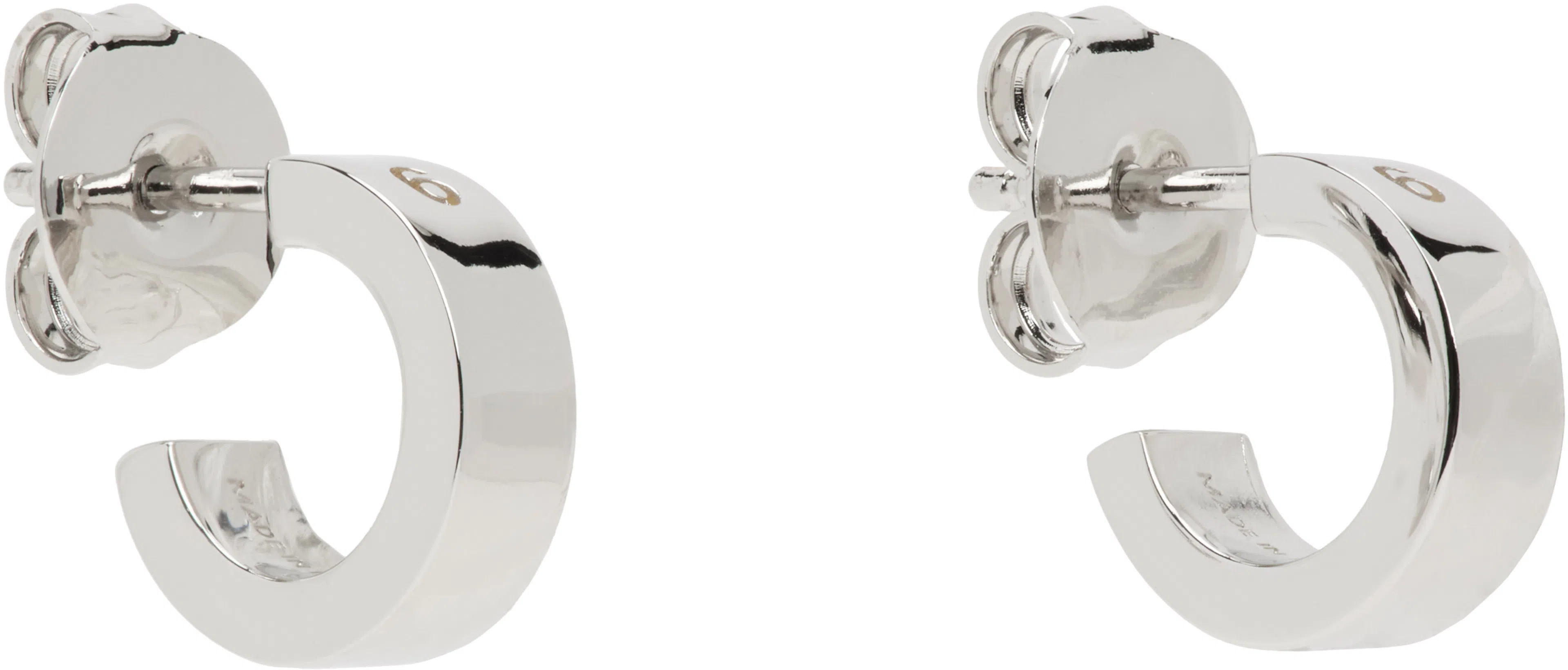 RECTO Orange Overlaid Logo Turtleneck