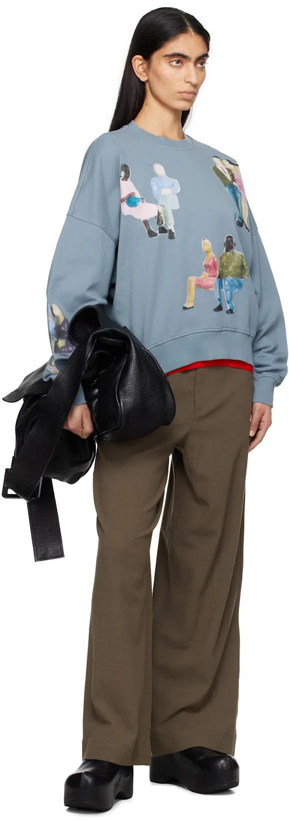 MARNI Chunky Clog Sabot With In Black