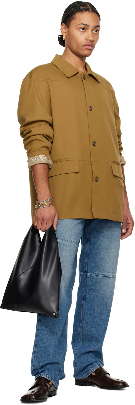 CARVELA Dazzle Diamante-trim Leather Loafers In Black