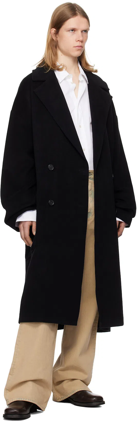 ACNE STUDIOS 1991 Toj Straight Denim Jean In 14l Light Sand