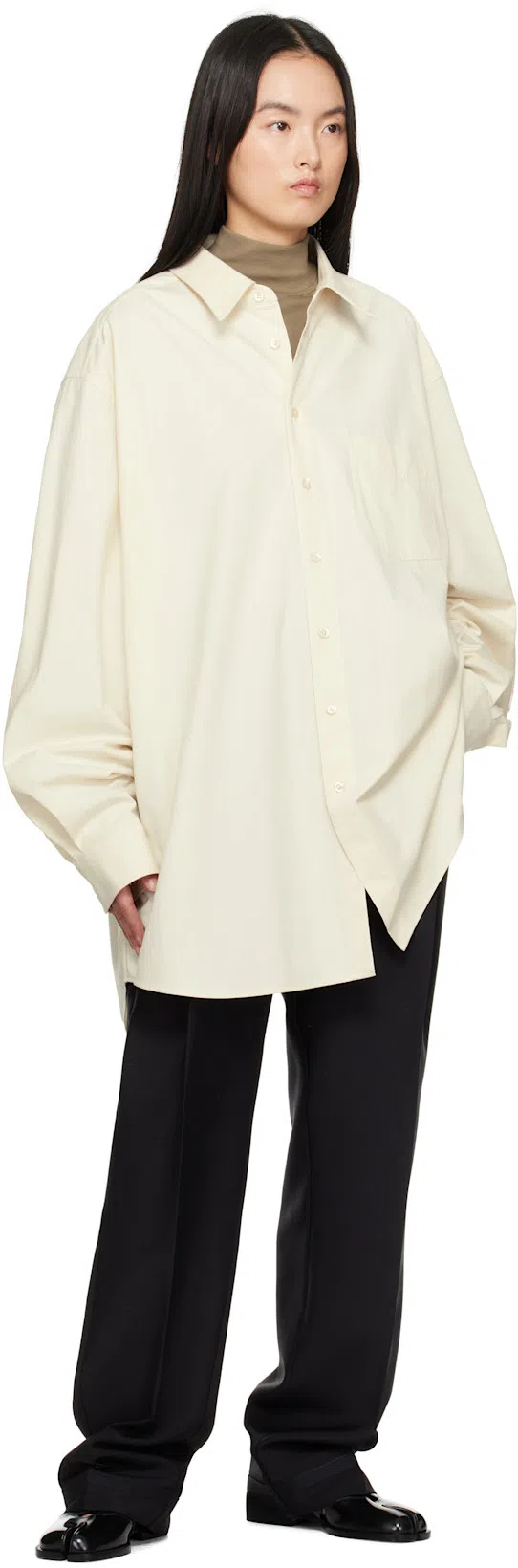 MAISON MARGIELA Tabi Leather Sandals Woman Black In T8013 Black