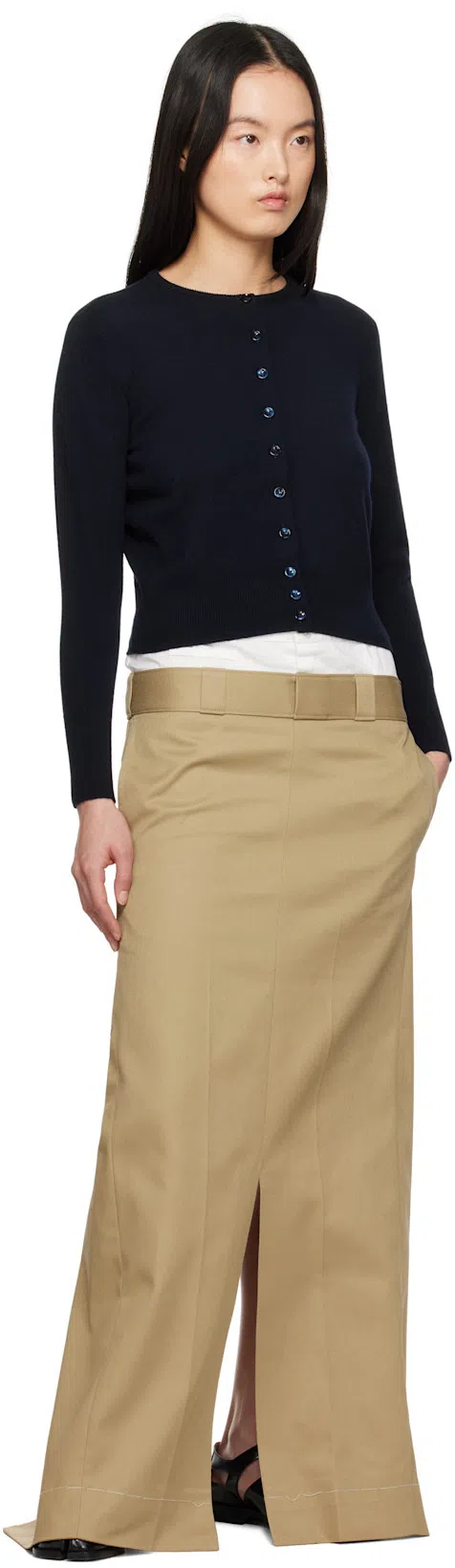 MAISON MARGIELA Tabi Leather Sandals Woman Black In T8013 Black