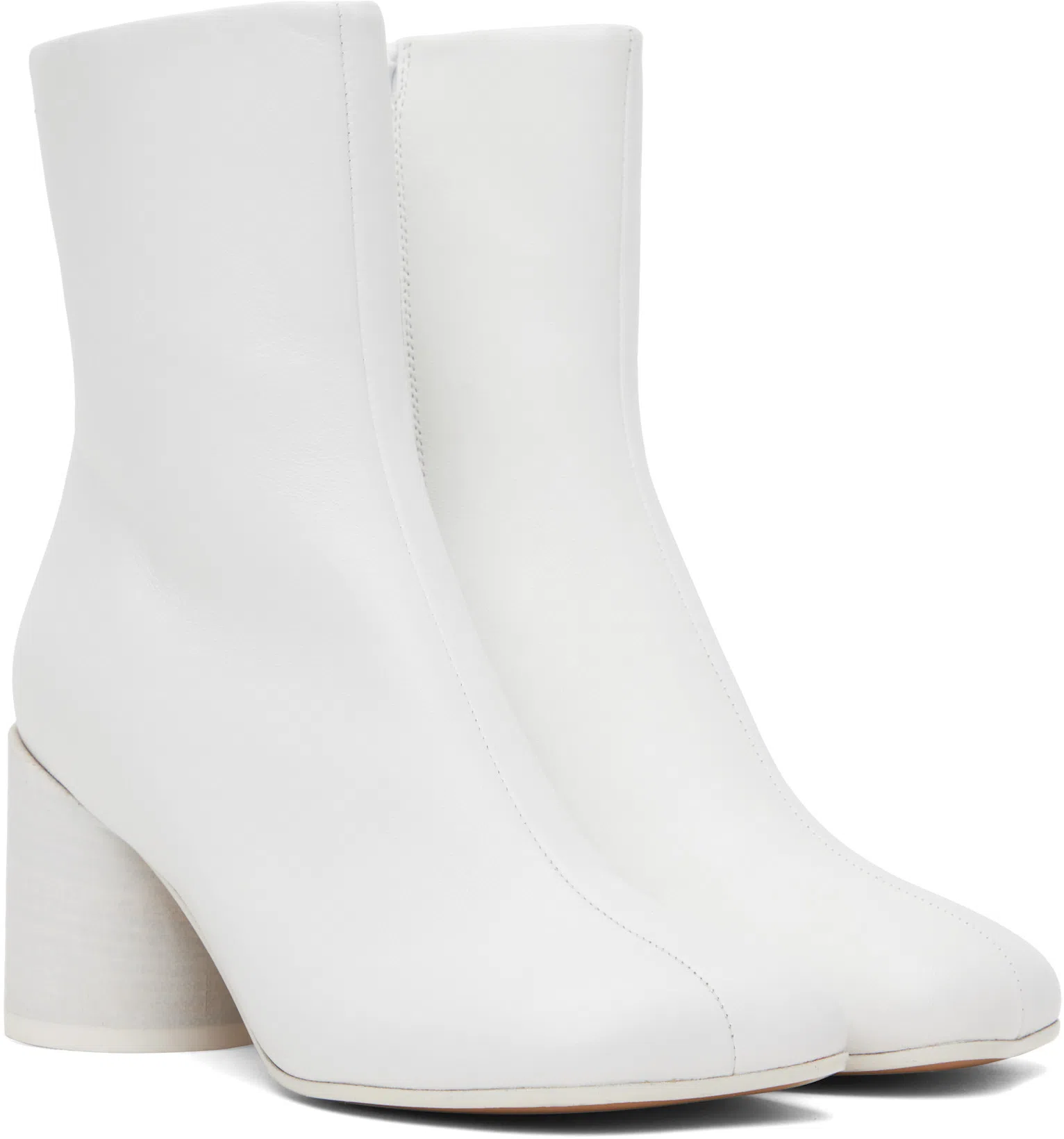 RECTO Orange Overlaid Logo Turtleneck