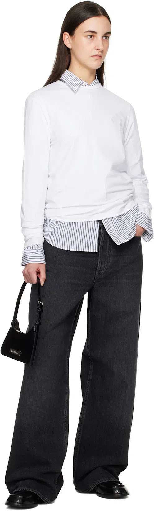 ACNE STUDIOS 25mm Bargot Leather Loafers In Black