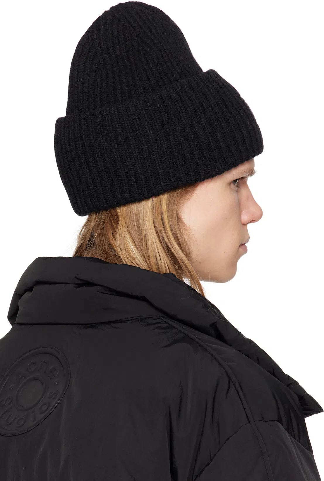 ACNE STUDIOS Mens Distressed Long-sleeve Logo T-shirt In Neutral