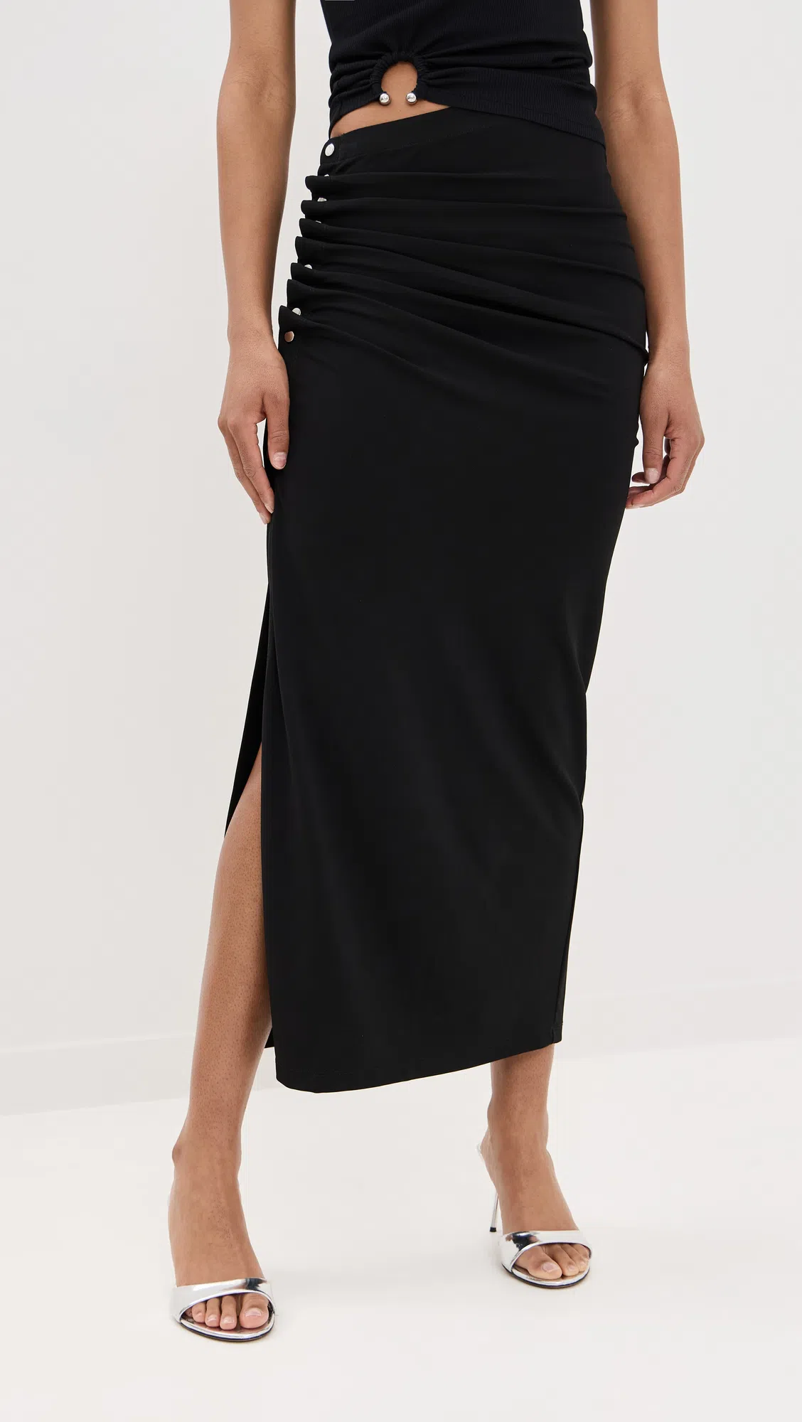 RABANNE Women's Cotton Tank Top In White