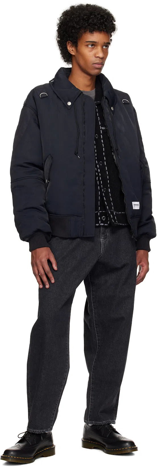 DR. MARTENS Man Lace-up Shoes Black Size 11 Leather