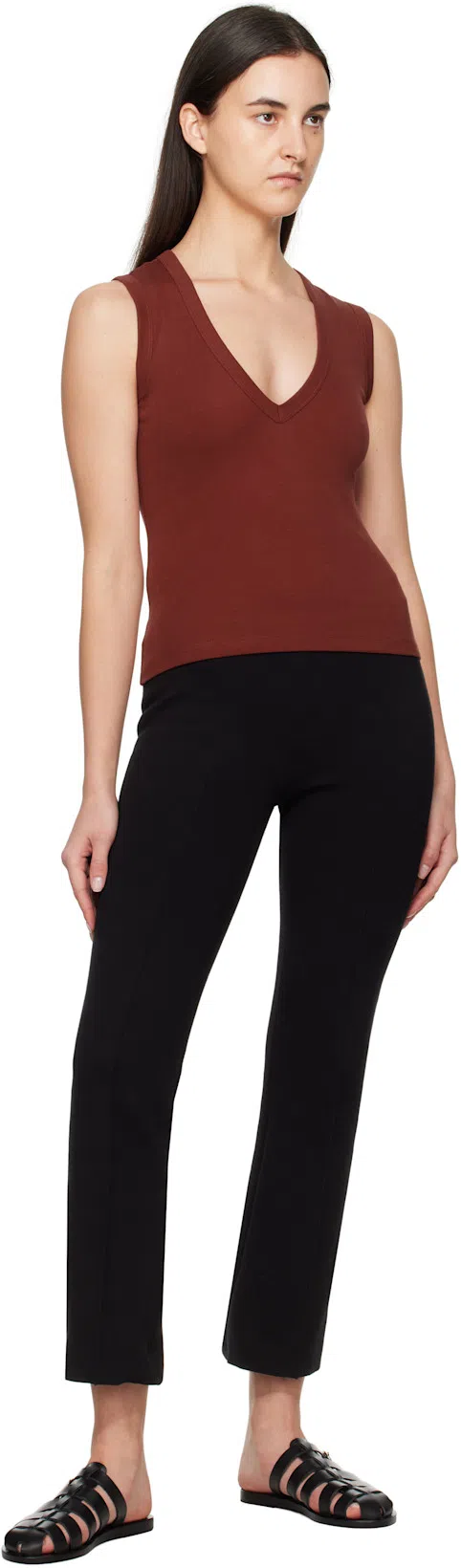 ANCIENT GREEK SANDALS Cosmia Slippers In Black