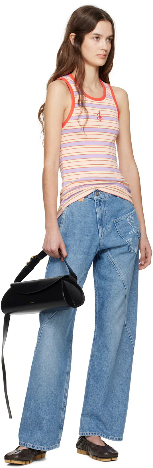 JW ANDERSON J. W. Anderson Twisted Workwear' Jeans In Black