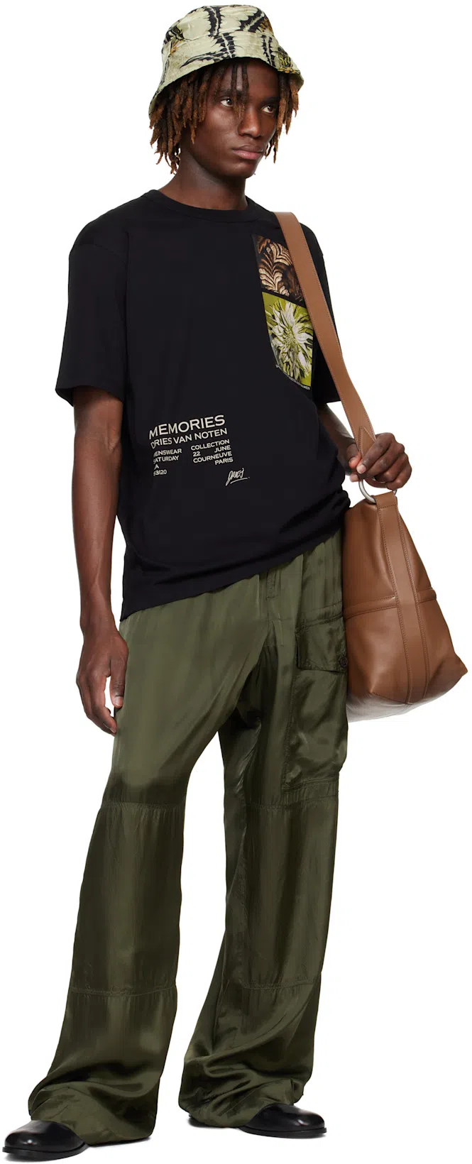 DRIES VAN NOTEN Show Tee In Black