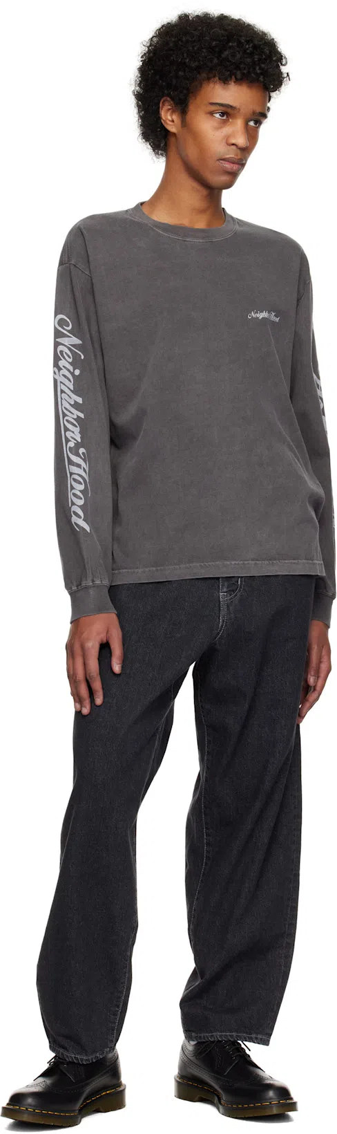 DR. MARTENS Man Lace-up Shoes Black Size 11 Leather