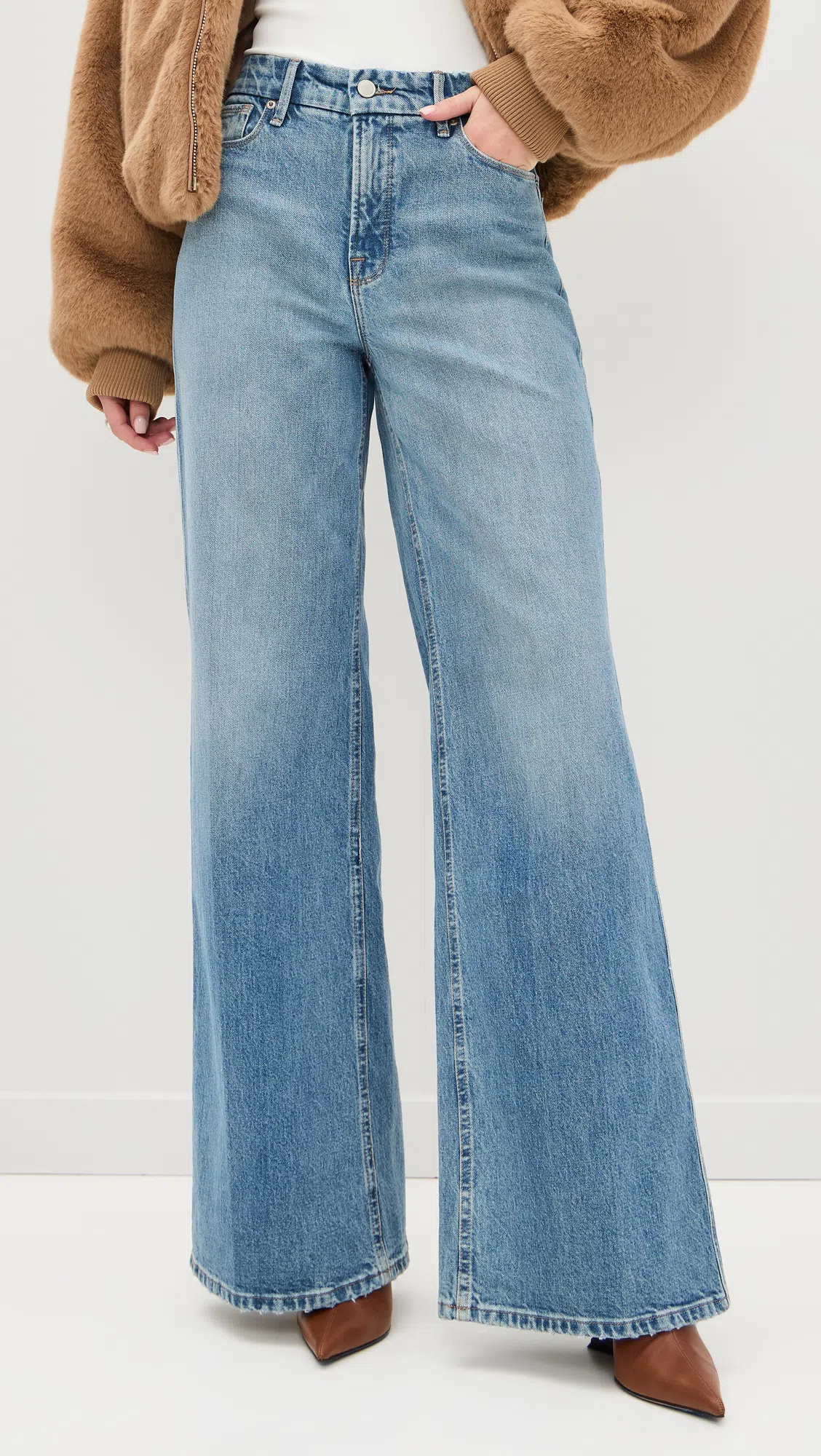 ST AGNI Envelope Sling Back Flats Silver