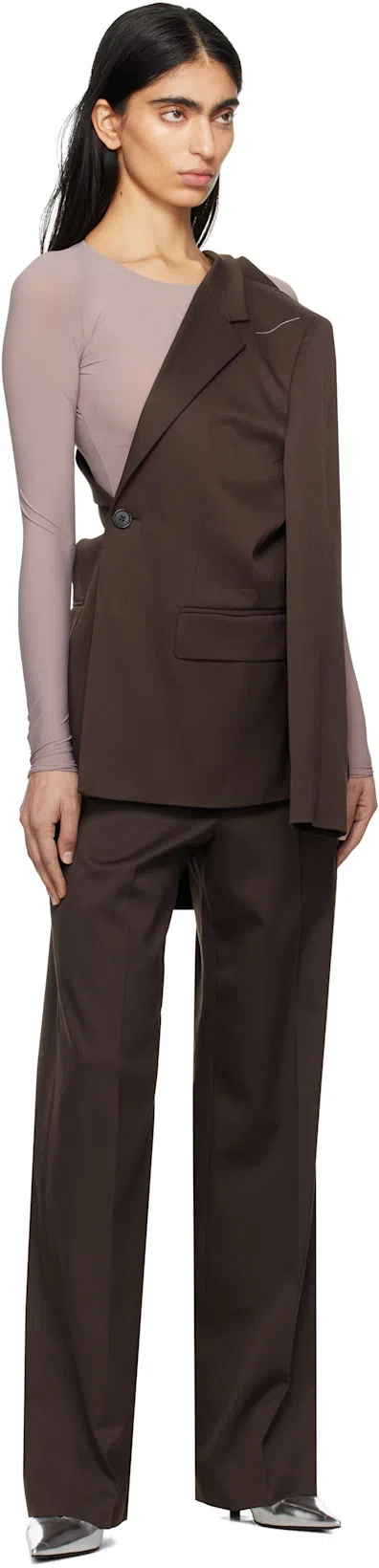 TOTÊME Toteme Pointed Toe Metallic Faux Leather Pump In Mirror Silver