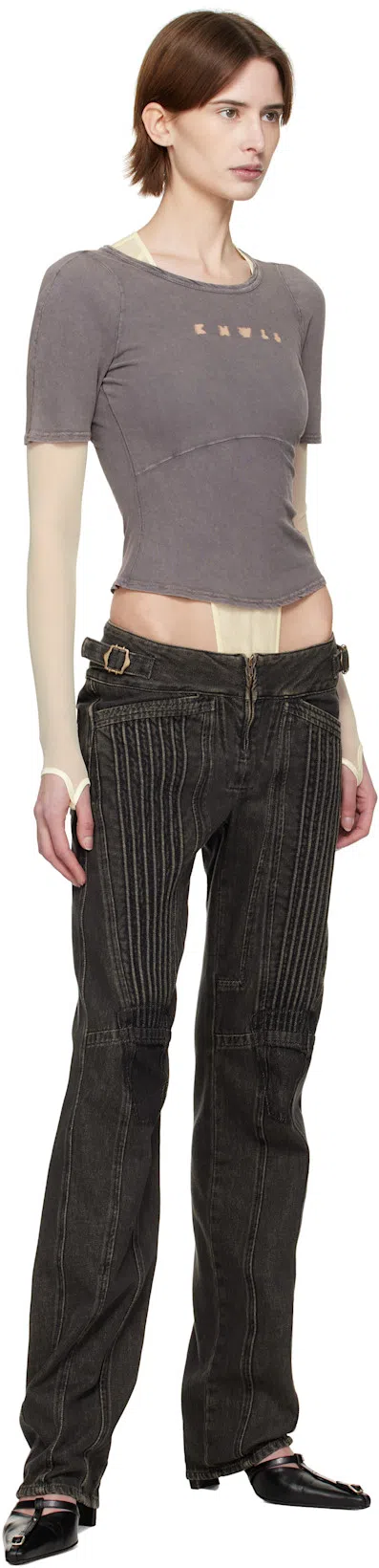 KNWLS Gray Ghost T-shirt In Ash