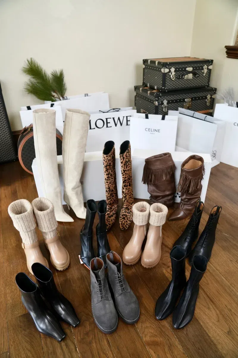 ISABEL MARANT Elten Boots In Dark Brown