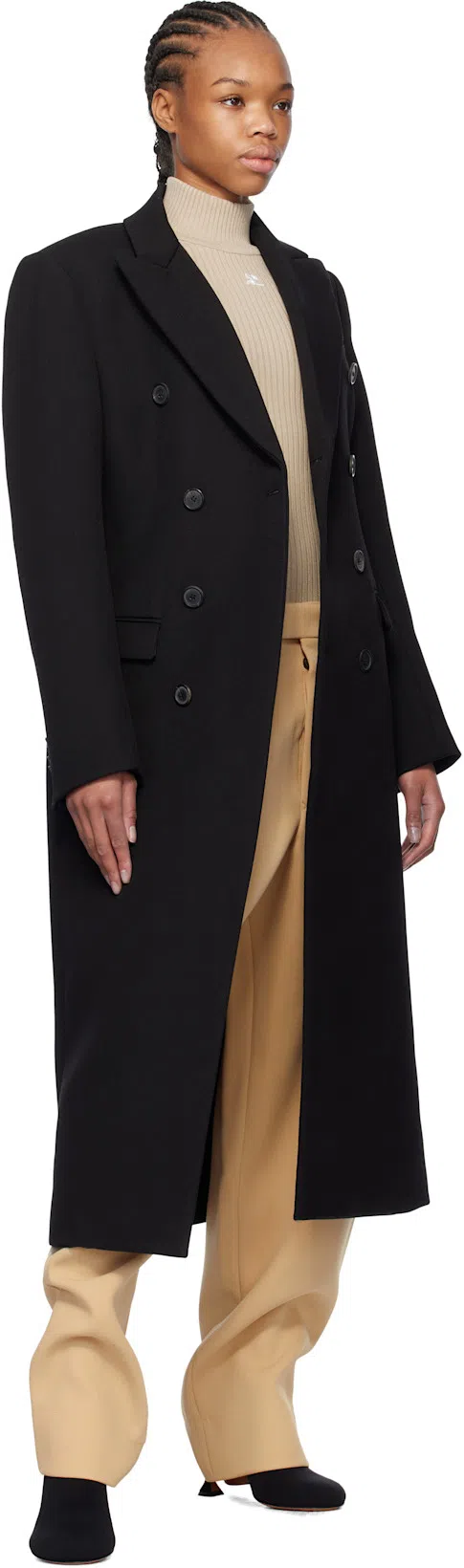 WARDROBE.NYC Beige Hailey Bieber Edition Hb Trousers In Biscuit