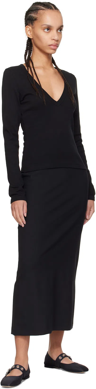 AEYDE Aeydē Uma Eyelet Nappa Leather Black