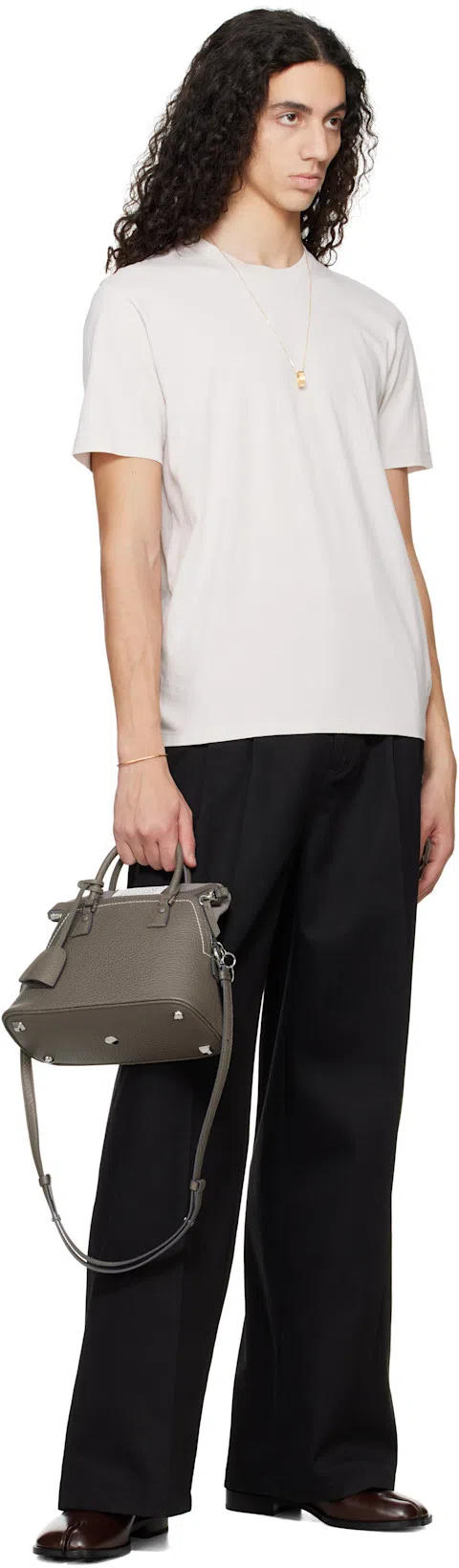 MAISON MARGIELA Black Tabi Moccasin