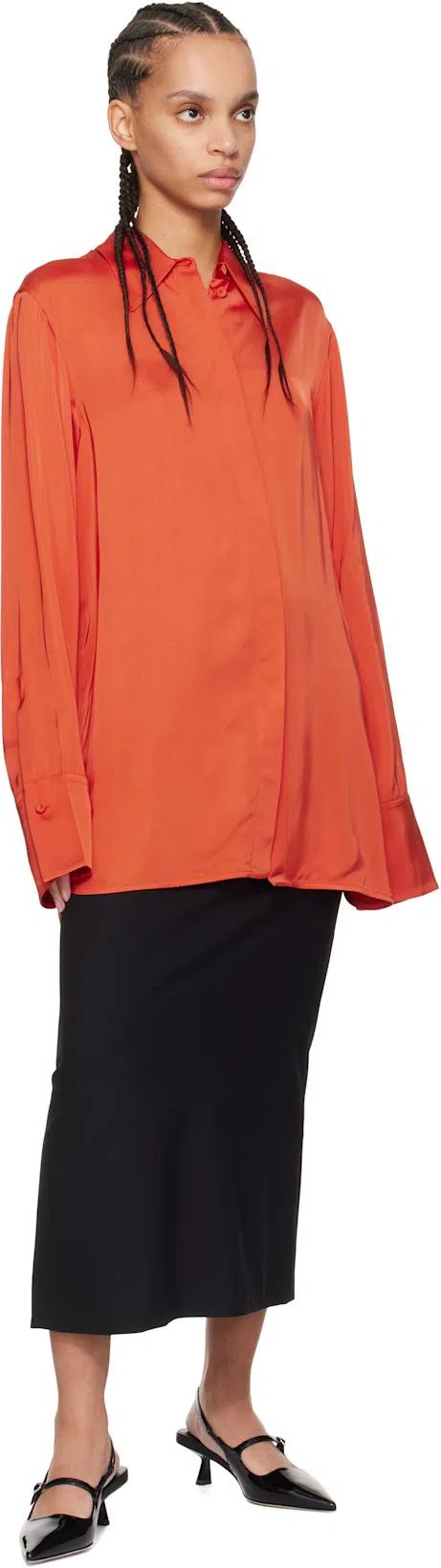 JIMMY CHOO Black Patent Leather Didi Slingback Pumps In Multi