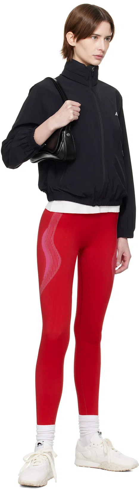 DIESEL Curved Black Play Clutch With Glossy Finish And Magnetic Closure