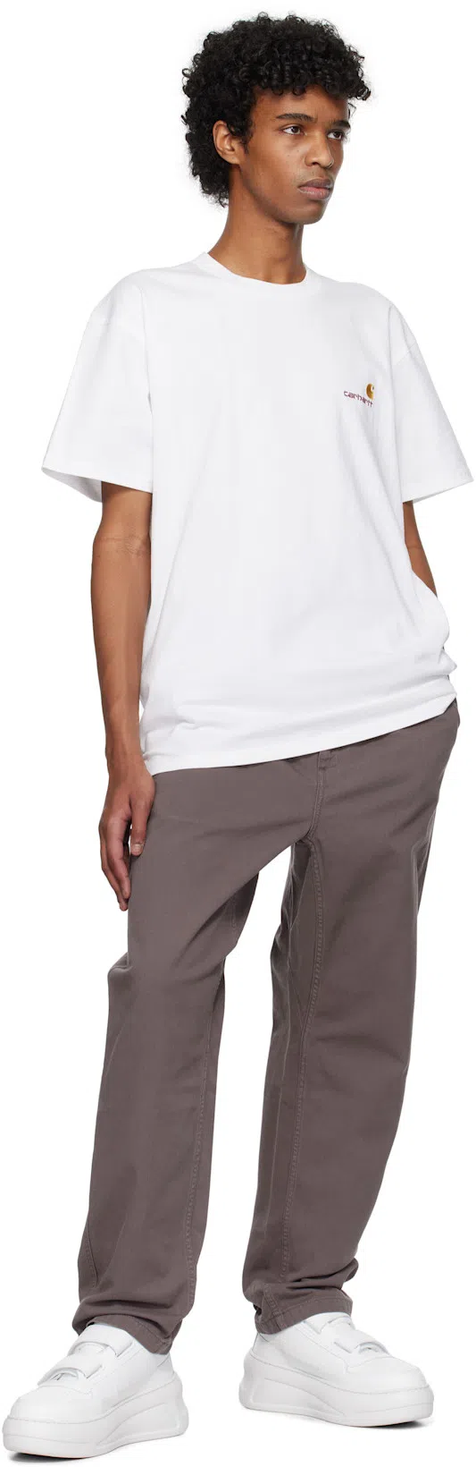 CARHARTT The American Script White T-shirt