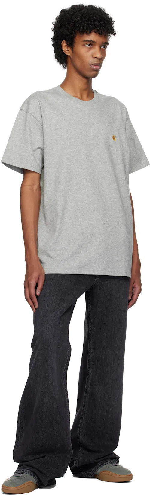 CARHARTT S/s Pocket T-shirt In Gray