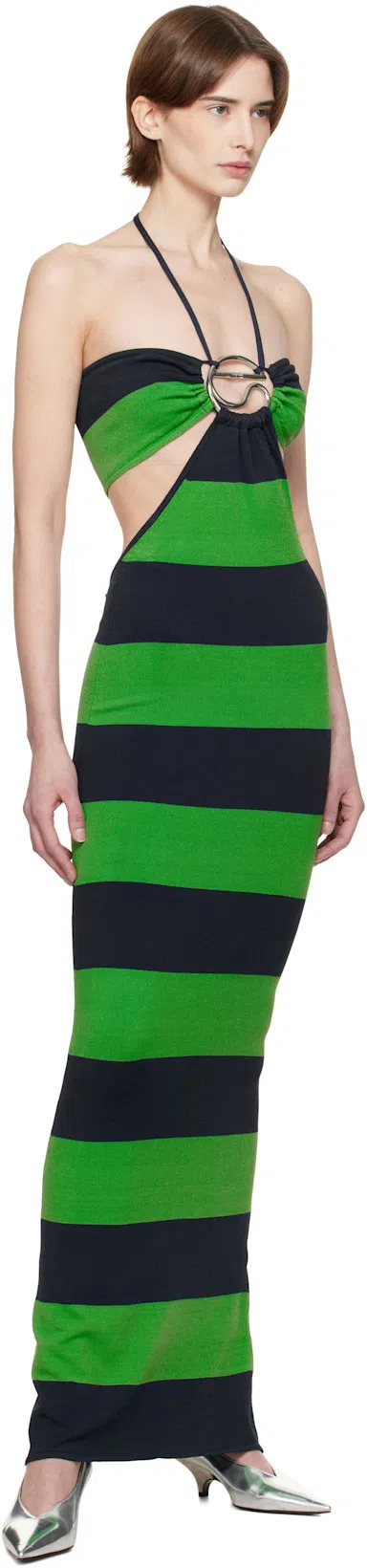 TOTÊME Toteme Pointed Toe Metallic Faux Leather Pump In Mirror Silver