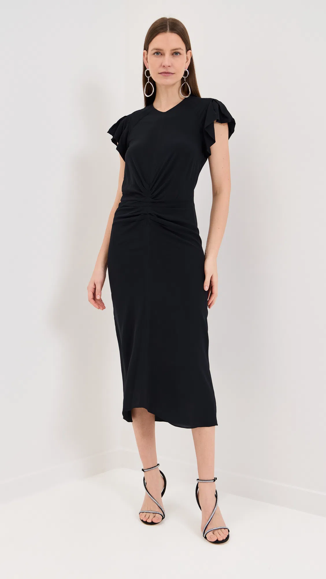 ISABEL MARANT Denvee Leather Knee-high Boot In Black