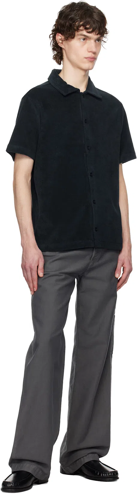 DRIES VAN NOTEN Gray Straight-leg Jeans In 802 Grey