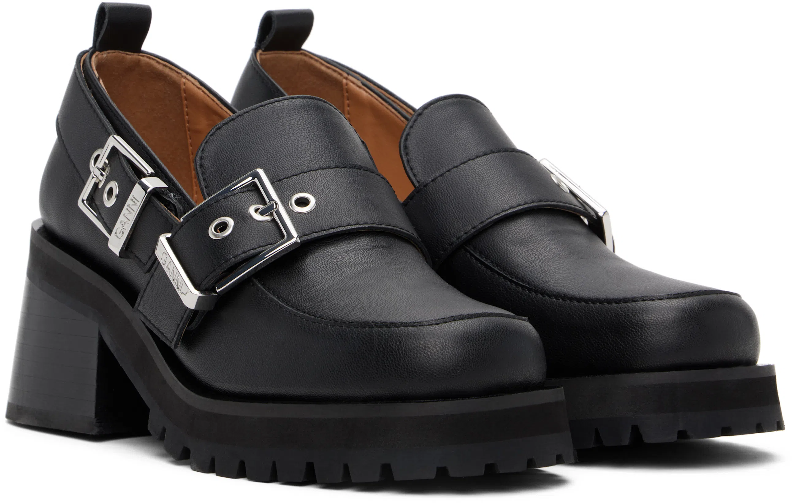 GANNI Chamber Bag "bucky" In Black