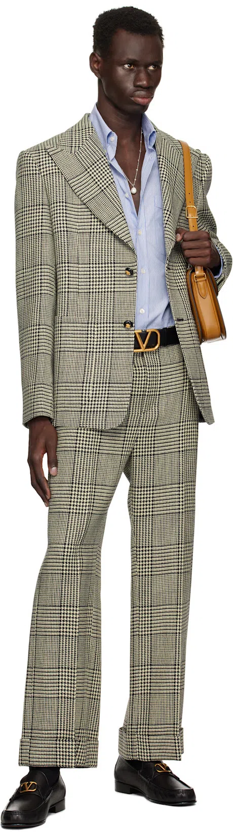 VALENTINO GARAVANI Vlogo Signature Black Loafer